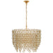 Visual Comfort Signature Canada - Eight Light Chandelier - Milazzo - Gild and Crystal- Union Lighting Luminaires Decor
