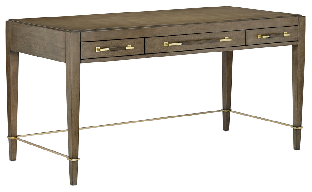 Currey and Company - Desk - Verona - Chanterelle/Coffee/Champagne- Union Lighting Luminaires Decor