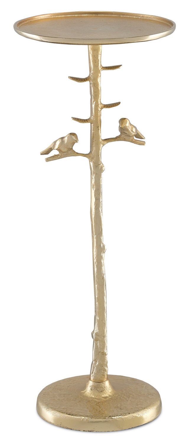 Currey and Company - Drinks Table - Piaf Collection - Gold- Union Lighting Luminaires Decor