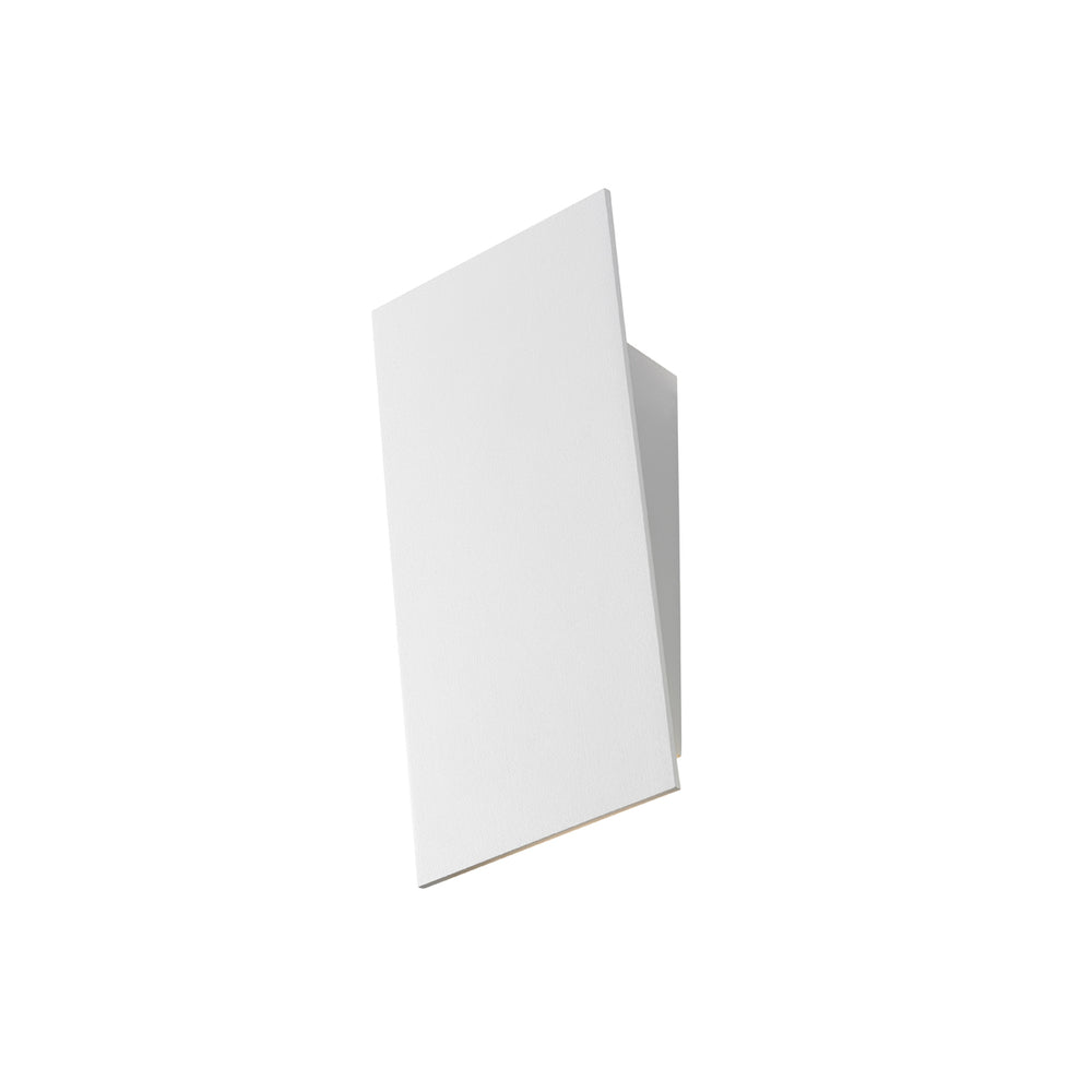 Sonneman - LED Wall Sconce - Angled Plane - Textured White- Union Lighting Luminaires Decor