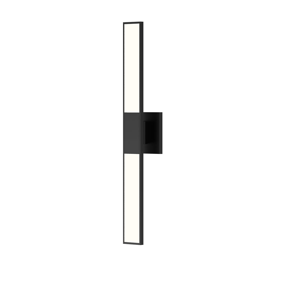Sonneman Canada - LED Wall Sconce - Planes - Satin Black- Union Lighting Luminaires Decor