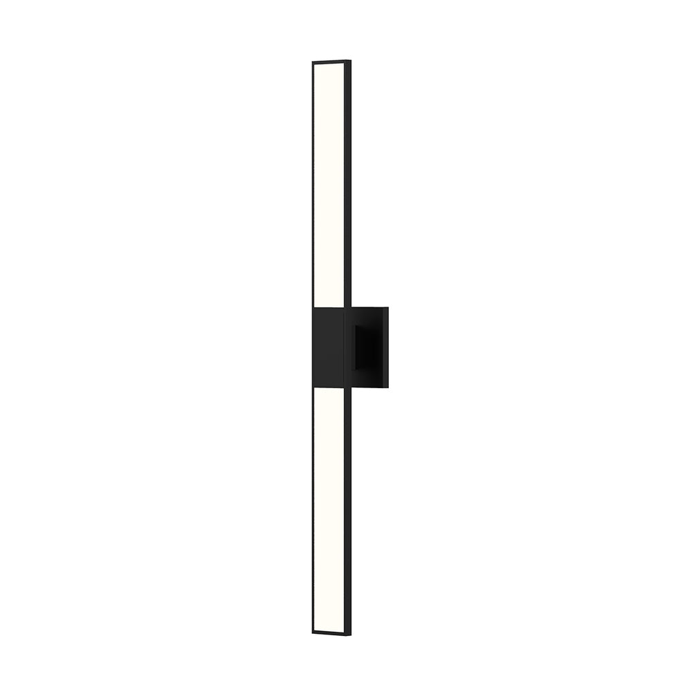Sonneman Canada - LED Wall Sconce - Planes - Satin Black- Union Lighting Luminaires Decor