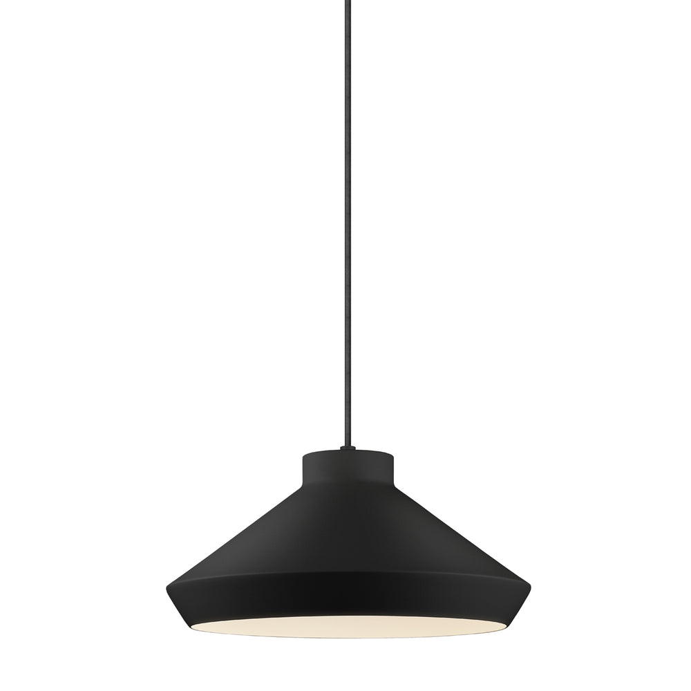 Sonneman Canada - One Light Pendant - Koma - Satin Black- Union Lighting Luminaires Decor