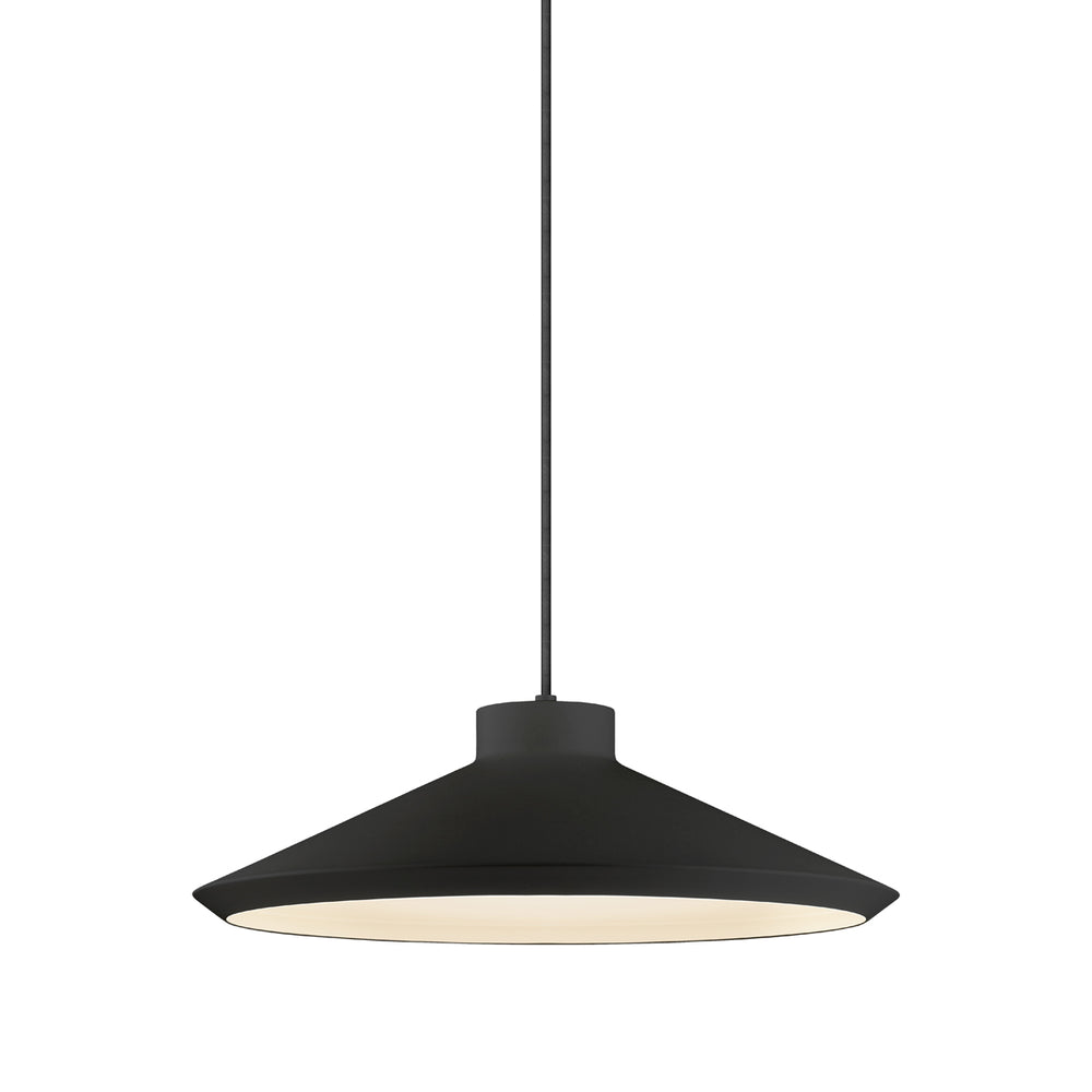 Sonneman Canada - One Light Pendant - Koma - Satin Black- Union Lighting Luminaires Decor