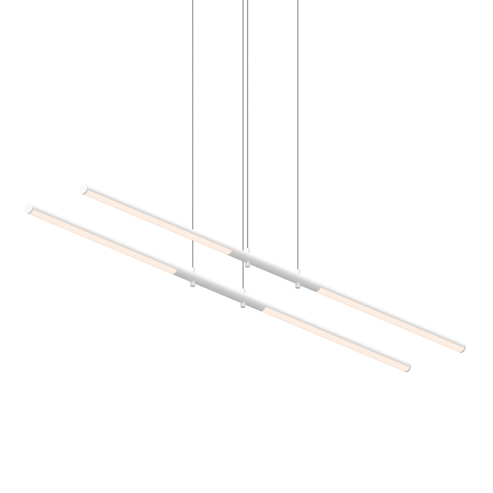 Sonneman - LED Pendant - Tik-Tak - Satin White- Union Lighting Luminaires Decor