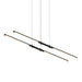 Sonneman - LED Pendant - Tik-Tak - Satin Black- Union Lighting Luminaires Decor