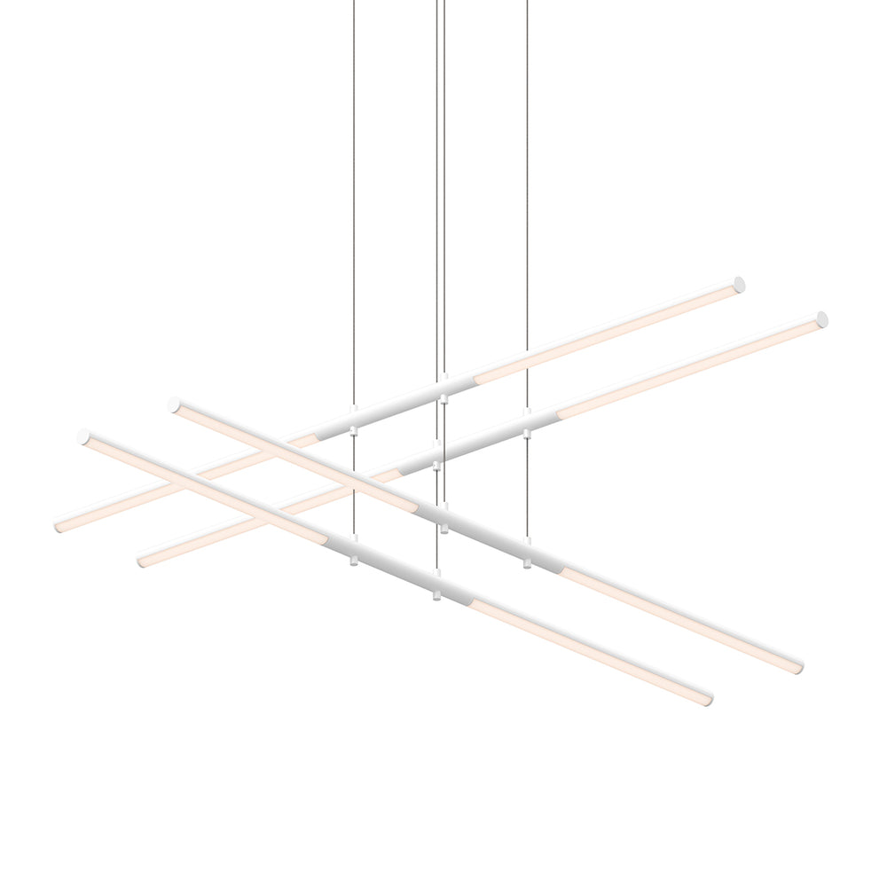 Sonneman - LED Pendant - Tik-Tak - Satin White- Union Lighting Luminaires Decor