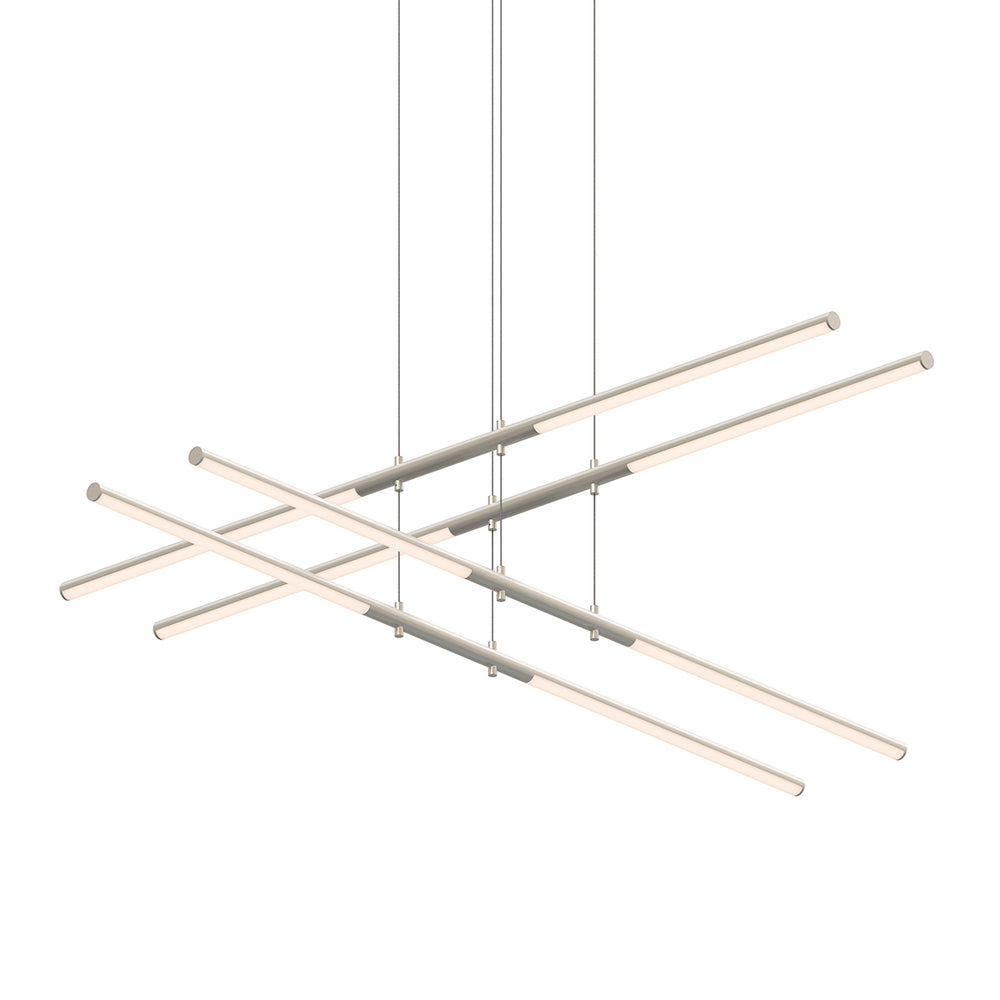 Sonneman - LED Pendant - Tik-Tak - Satin Nickel- Union Lighting Luminaires Decor