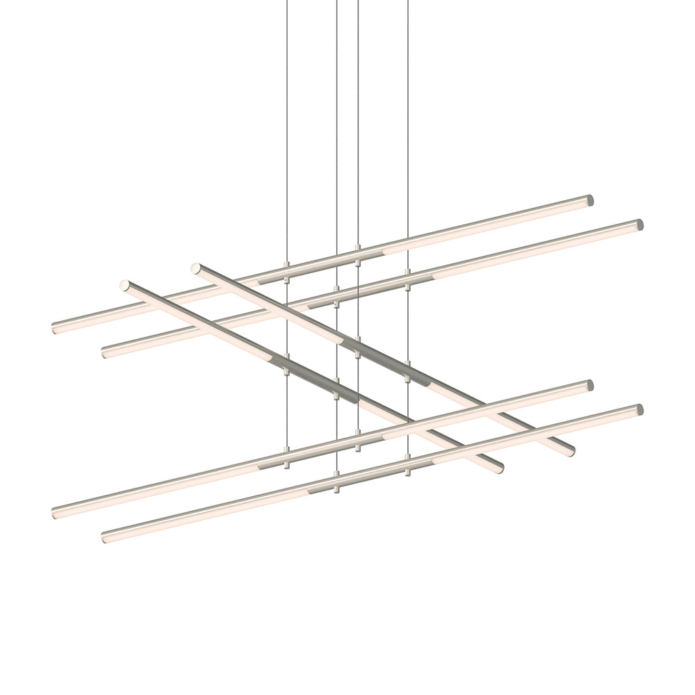 Sonneman - LED Pendant - Tik-Tak - Satin Nickel- Union Lighting Luminaires Decor