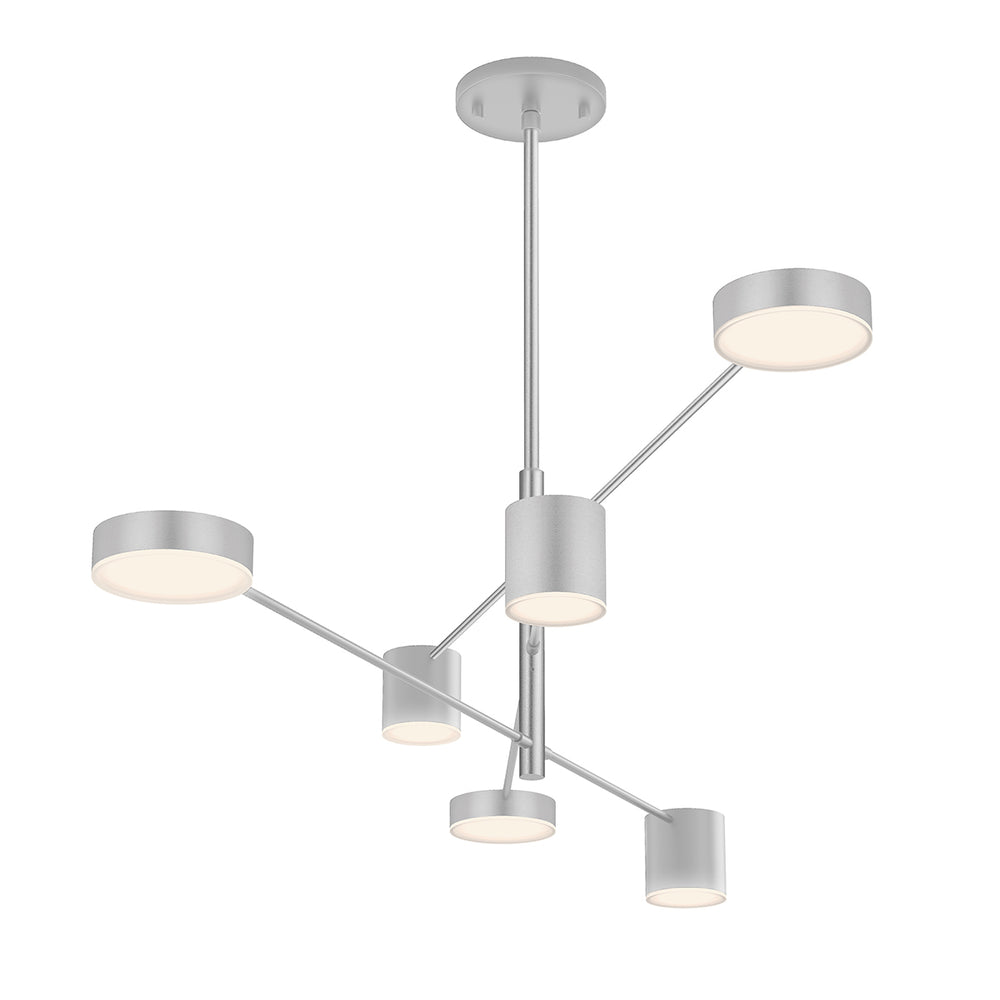 Sonneman Canada - LED Pendant - Counterpoint - Bright Satin Aluminum- Union Lighting Luminaires Decor