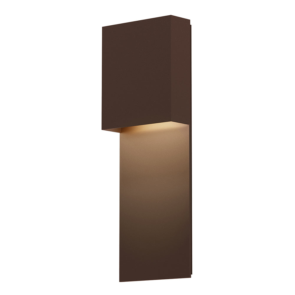 Sonneman - LED Wall Sconce - Flat Box - Textured Bronze- Union Lighting Luminaires Decor