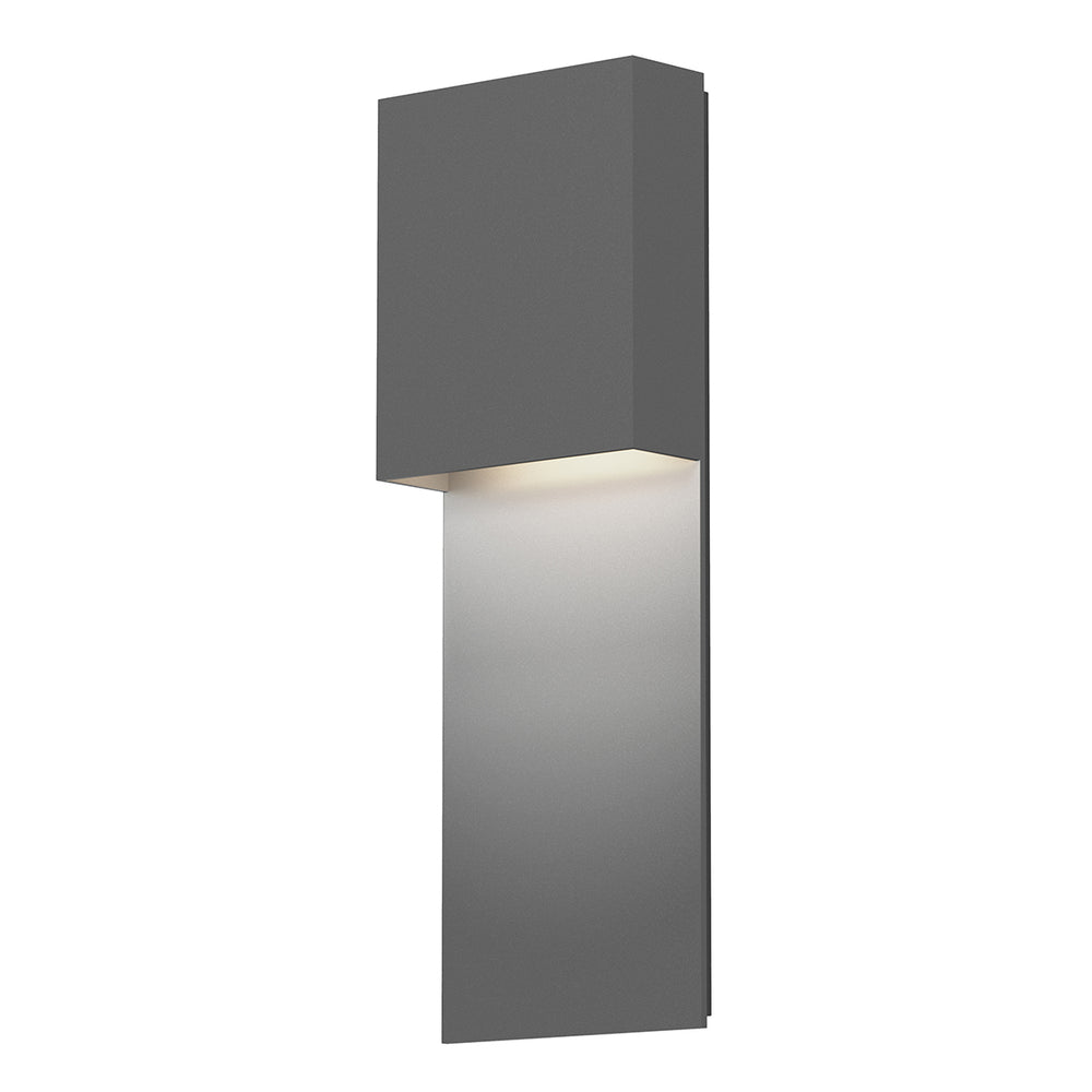 Sonneman - LED Wall Sconce - Flat Box - Textured Gray- Union Lighting Luminaires Decor