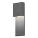 Sonneman - LED Wall Sconce - Flat Box - Textured Gray- Union Lighting Luminaires Decor