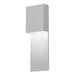 Sonneman - LED Wall Sconce - Flat Box - Textured White- Union Lighting Luminaires Decor