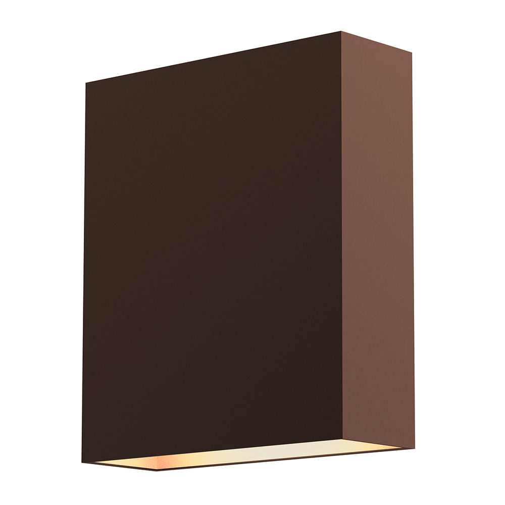 Sonneman - LED Wall Sconce - Flat Box - Textured Bronze- Union Lighting Luminaires Decor