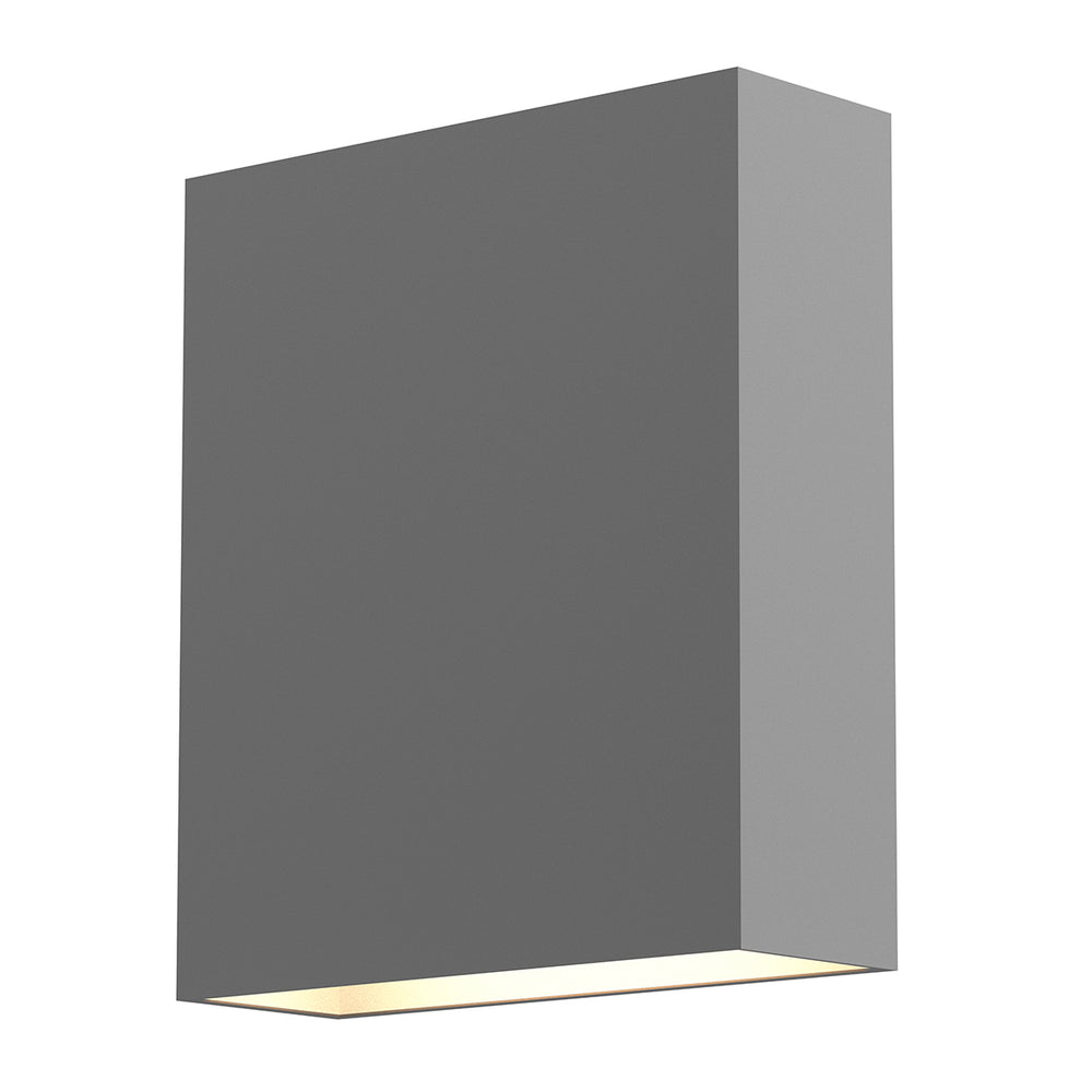 Sonneman - LED Wall Sconce - Flat Box - Textured Gray- Union Lighting Luminaires Decor