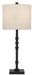 Currey and Company - One Light Table Lamp - Lohn - Molé Black- Union Lighting Luminaires Decor
