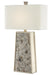 Currey and Company - One Light Table Lamp - Calloway - Natural/Silver Leaf- Union Lighting Luminaires Decor