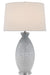 Currey and Company - One Light Table Lamp - Hatira - Blue/White/Clear- Union Lighting Luminaires Decor