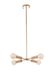 Bethel International Canada - Four Light Chandelier - Gold- Union Lighting Luminaires Decor