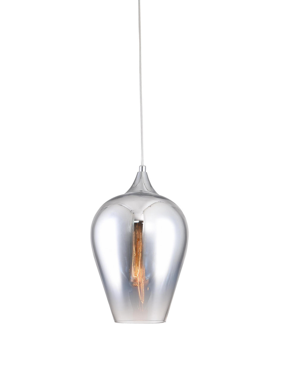 Bethel International Canada - One Light Pendant - Chrome- Union Lighting Luminaires Decor