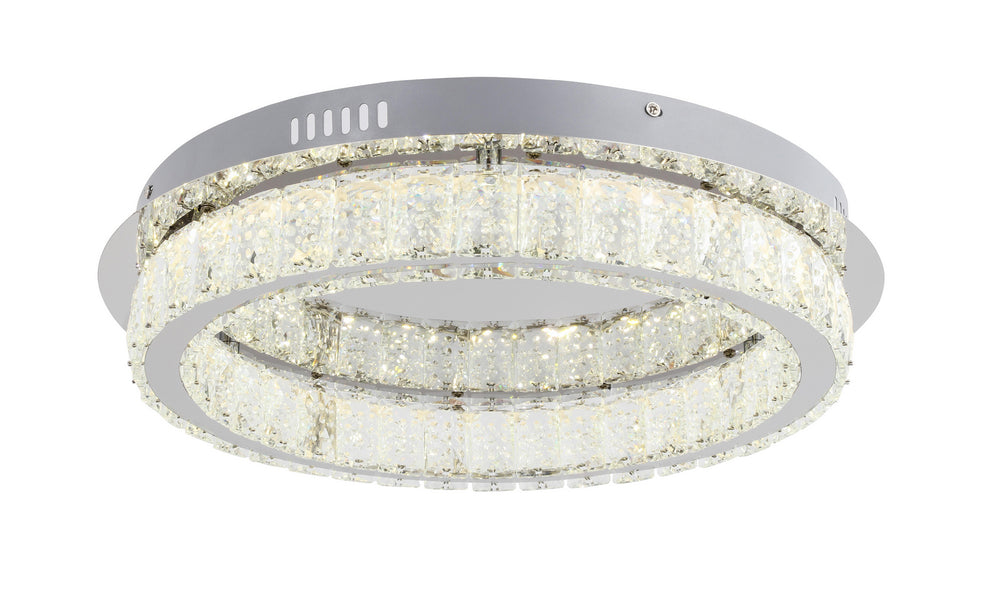 Bethel International Canada - LED Flush Mount - Chrome- Union Lighting Luminaires Decor