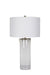 Bethel International Canada - One Light Table Lamp - Polished Nickel- Union Lighting Luminaires Decor