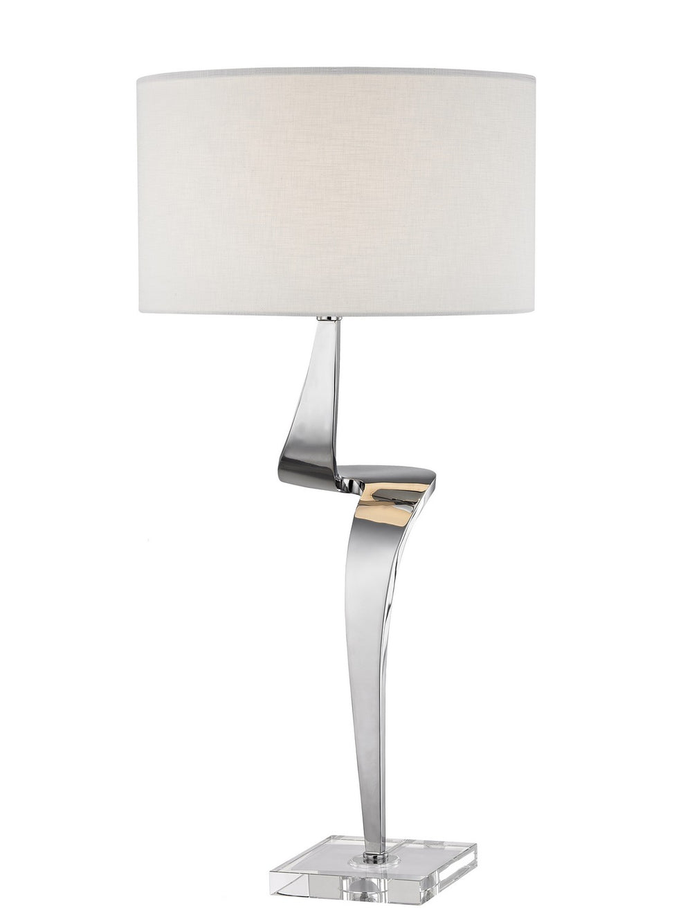Bethel International Canada - One Light Table Lamp - Chrome- Union Lighting Luminaires Decor