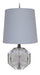 Bethel International Canada - One Light Table Lamp - Chrome- Union Lighting Luminaires Decor