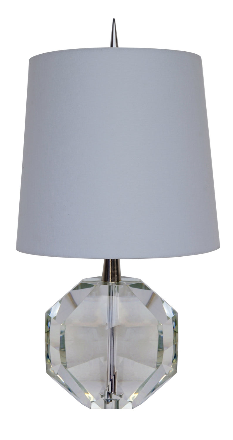 Bethel International Canada - One Light Table Lamp - Chrome- Union Lighting Luminaires Decor