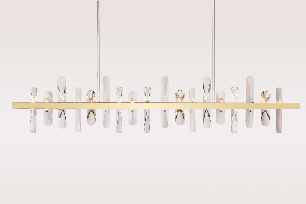 Bethel International Canada - LED Chandelier - Gold- Union Lighting Luminaires Decor