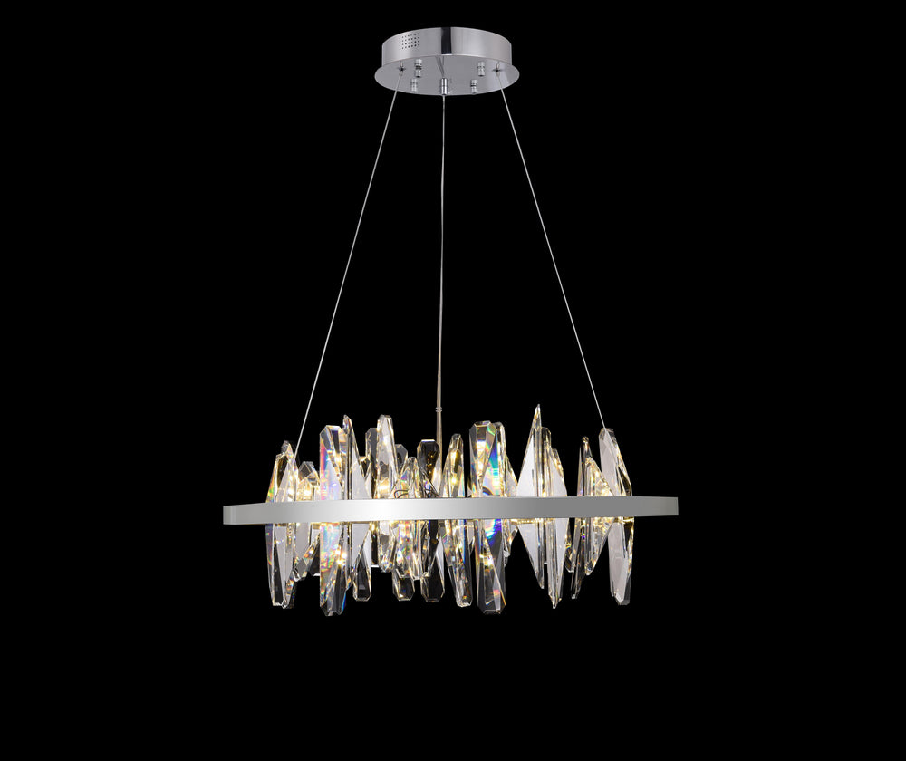 Bethel International Canada - LED Chandelier - Chrome- Union Lighting Luminaires Decor