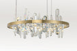 Bethel International Canada - LED Chandelier - Gold- Union Lighting Luminaires Decor