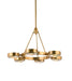 Bethel International Canada - Six Light Chandelier - Brass- Union Lighting Luminaires Decor