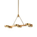 Bethel International Canada - Six Light Chandelier - Bronze- Union Lighting Luminaires Decor