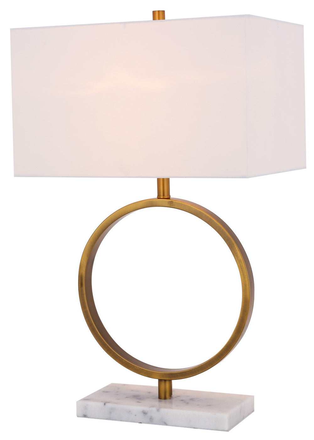 Bethel International Canada - One Light Table Lamp - Gold- Union Lighting Luminaires Decor