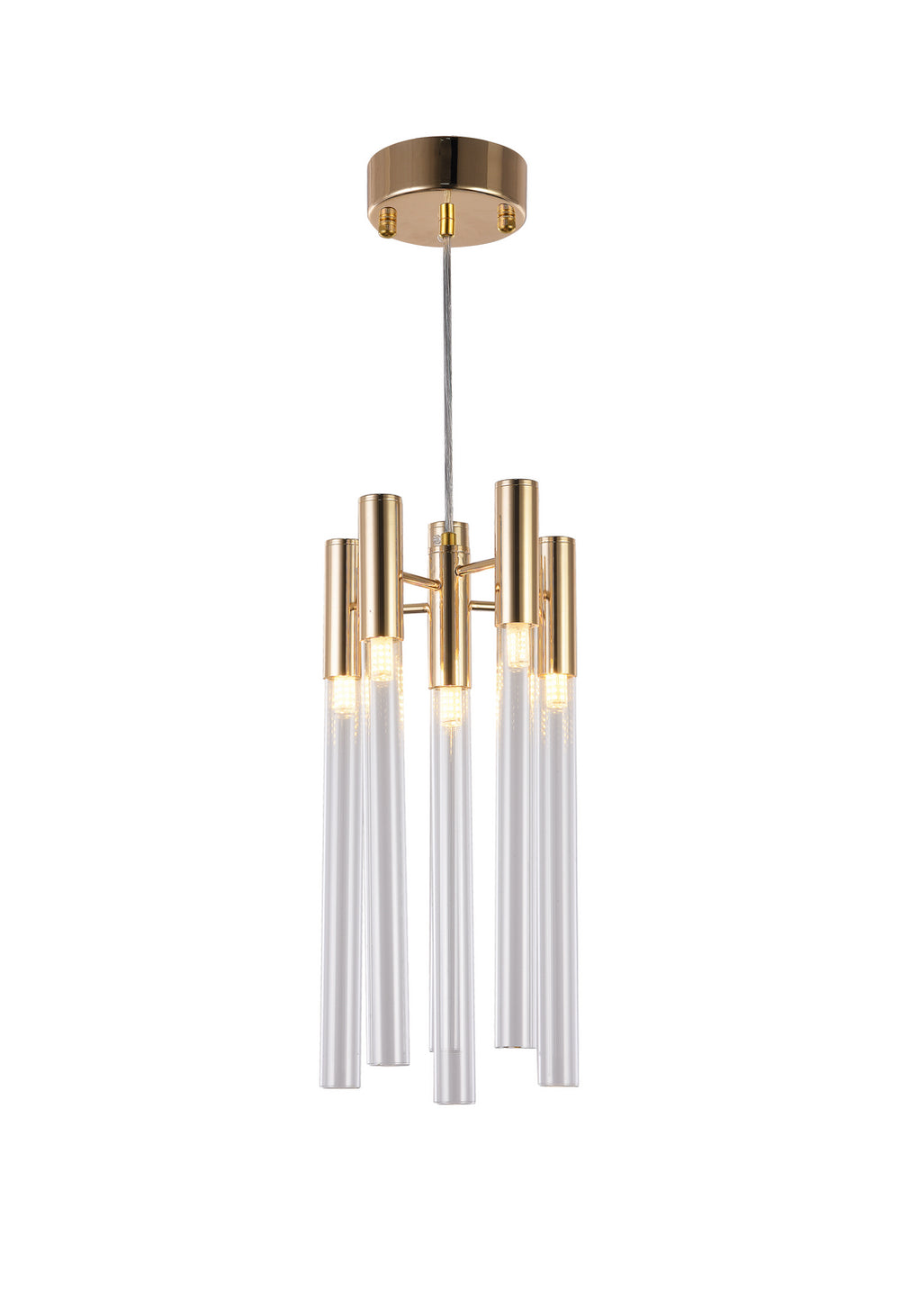 Bethel International Canada - LED Pendant - Gold- Union Lighting Luminaires Decor