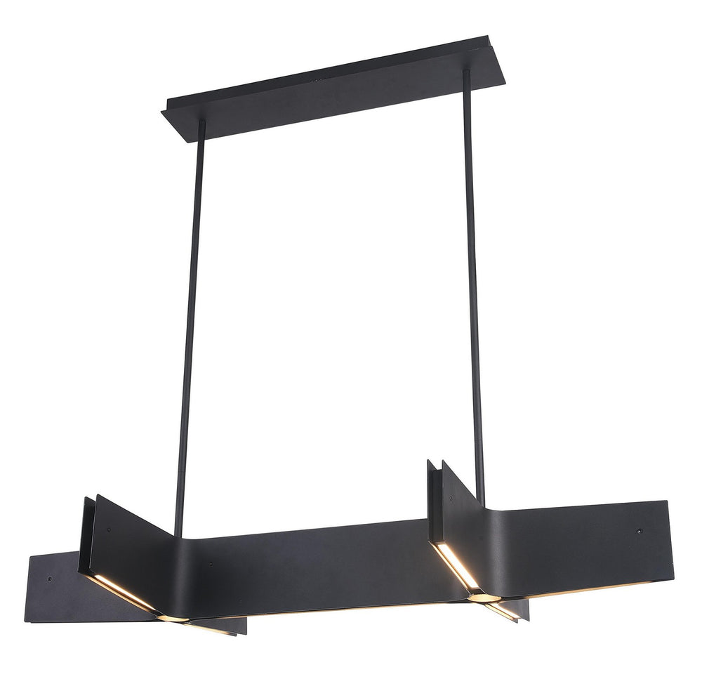 Bethel International Canada - LED Chandelier - Sand Black- Union Lighting Luminaires Decor