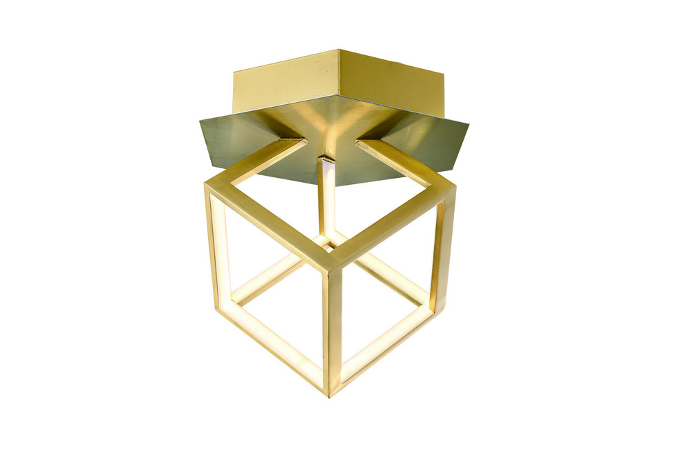 Bethel International Canada - LED Flush Mount - Gold- Union Lighting Luminaires Decor