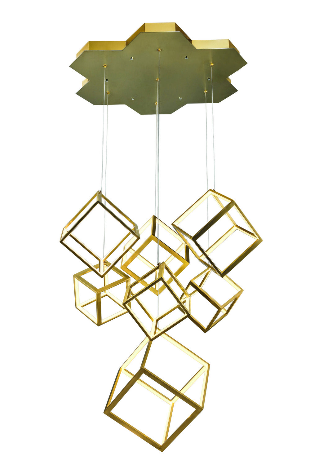 Bethel International Canada - LED Chandelier - Gold- Union Lighting Luminaires Decor