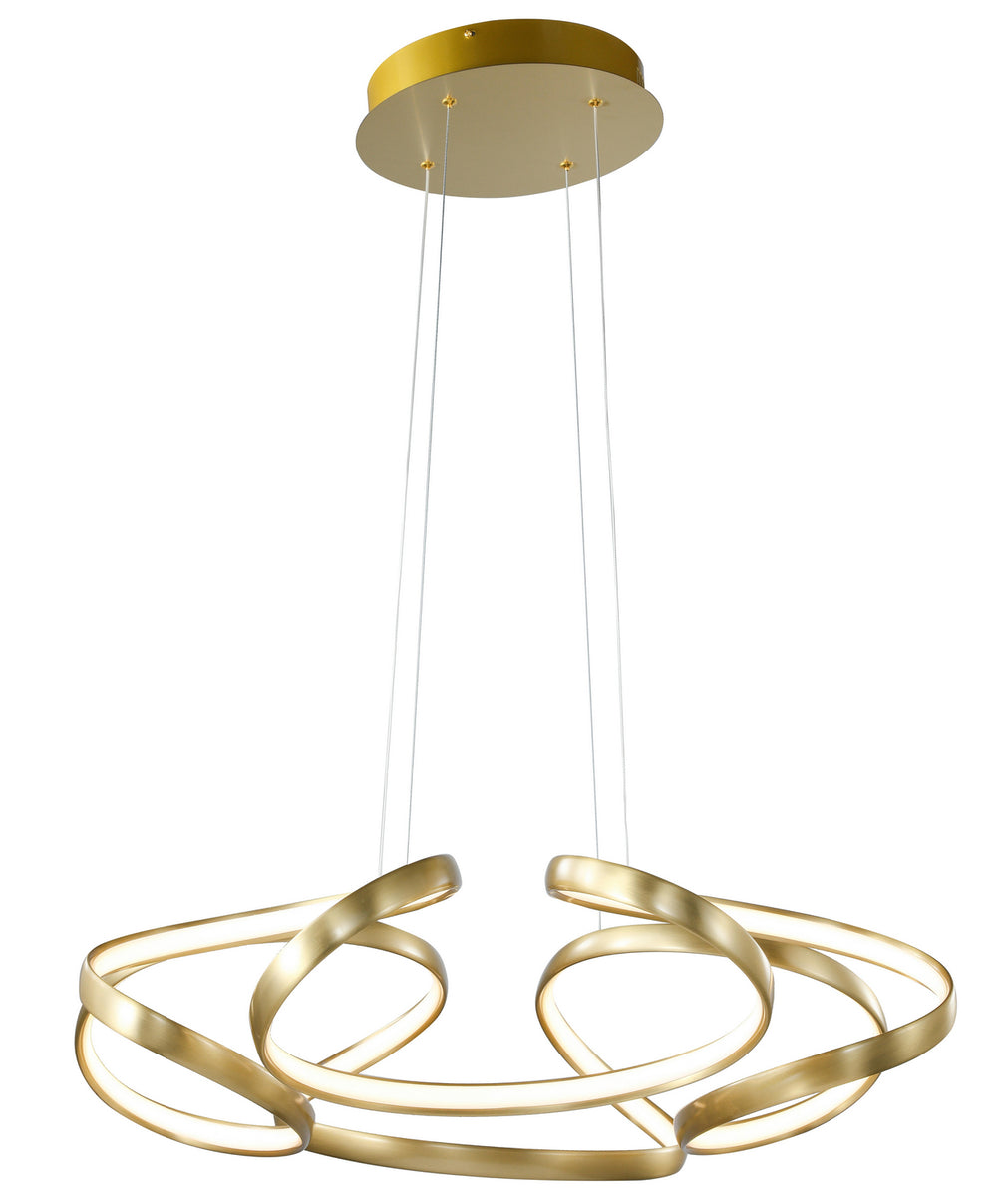 Bethel International Canada - LED Chandelier - Gold- Union Lighting Luminaires Decor