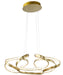 Bethel International Canada - LED Chandelier - Gold- Union Lighting Luminaires Decor