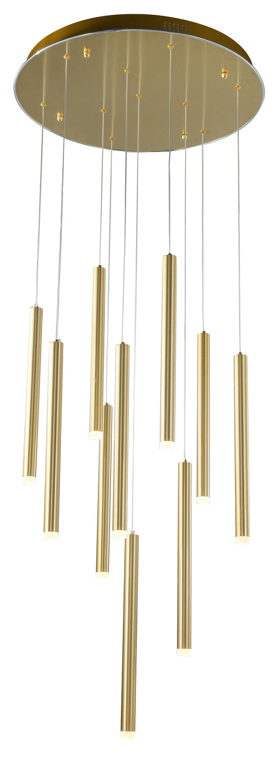 Bethel International Canada - LED Chandelier - Gold- Union Lighting Luminaires Decor