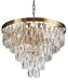 Bethel International Canada - 12 Light Chandelier - Gold- Union Lighting Luminaires Decor
