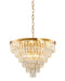 Bethel International Canada - 16 Light Chandelier - Gold- Union Lighting Luminaires Decor