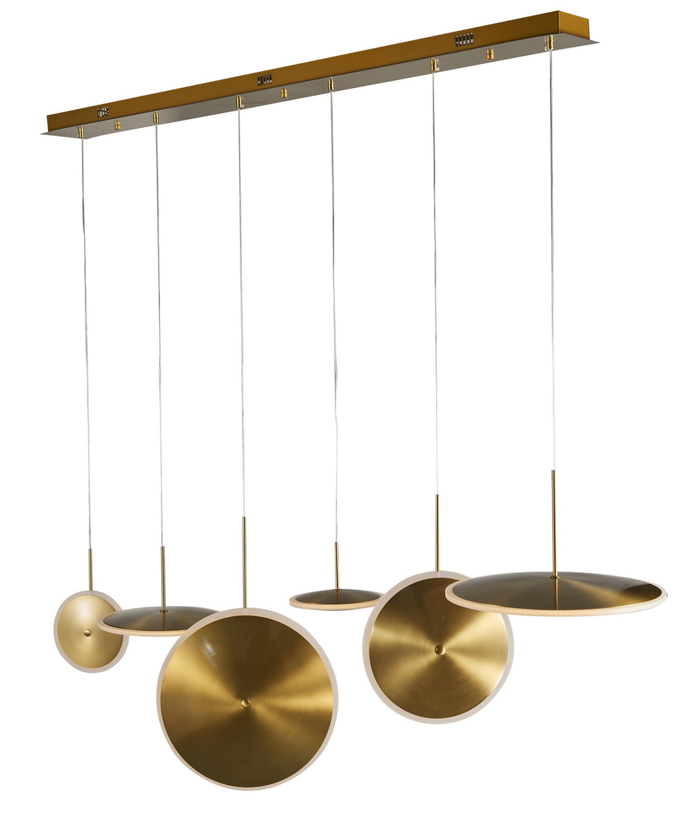 Bethel International Canada - LED Chandelier - Gold- Union Lighting Luminaires Decor