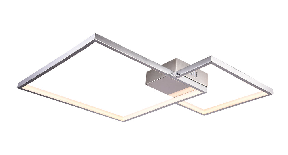 Bethel International Canada - LED Flush Mount - Chrome- Union Lighting Luminaires Decor