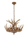 Bethel International Canada - Six Light Pendant - Brown- Union Lighting Luminaires Decor