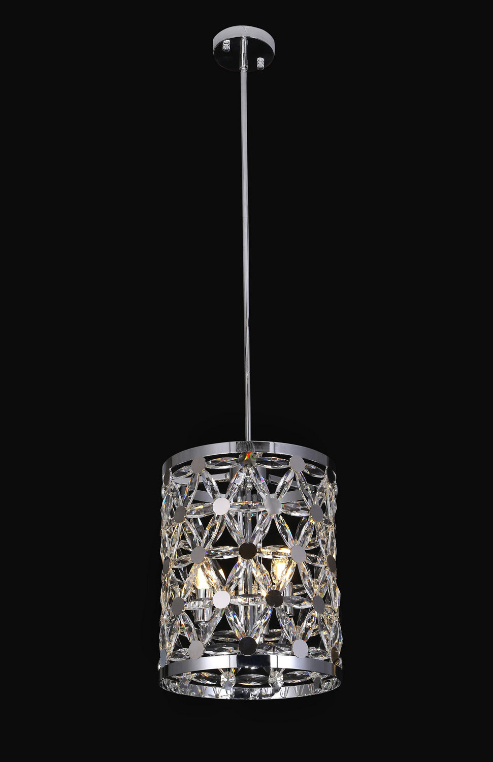 Bethel International Canada - Three Light Pendant - Chrome- Union Lighting Luminaires Decor