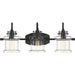Quoizel - Three Light Bath Fixture - Danbury - Earth Black- Union Lighting Luminaires Decor